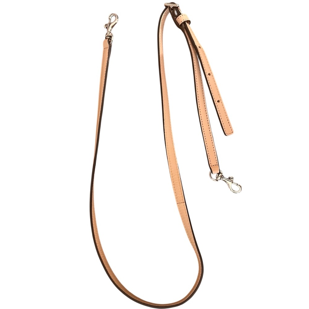 Coach Pewter and Tan Women's Tote Bag with Optional Removable Cross Body Strap - Picture 9 of 9